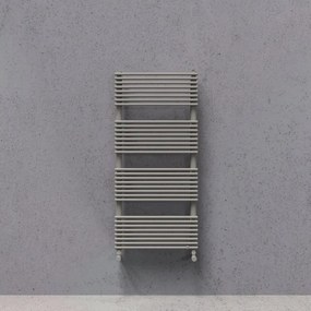 Termoarredo bagno DE'LONGHI 107.7x50 cm interasse 450 mm tortora serie Slim