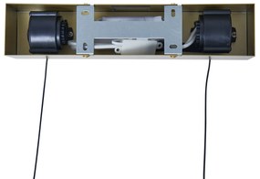 Lampada a sospensione moderna ottone con LED dimmerabile a 3 livelli Easylift - Straight