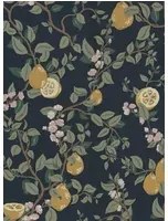 Sandberg Carta da parati Kvitten - Dark Blue