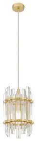 Zuma Line P0556-01D-V7V7 - Lampadario a sospensione con filo ALEXANDRIA 1xE14/40W/230V oro