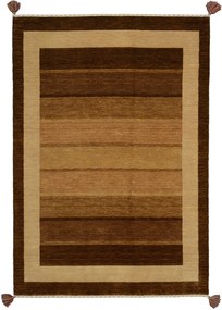 Loribaft Tappeto orientale 200x140 Beige (Indian) Annodato A Mano