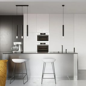 Sollux SL.0961 - Lampadario su filo VIZIER 2xG9/40W/230V nero