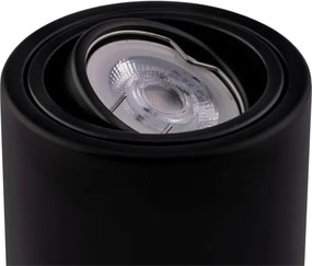 Faretto LED TUBA 1xGU10/5W/230V 4000K nero