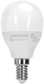 LED RGBW Lampadina G45 E14/4,9W/230V 2700-6500K - Aigostar