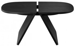 Tavolino in rovere nero 43x80 cm Avio - Blomus