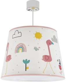 Dalber 82462 - Lampadario per bambini FLAMINGO 1xE27/15W/230V