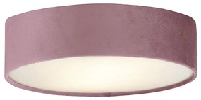 Searchlight 23298-3PI - Lampada da soffitto DRUM 3xE27/60W/230V Rosa