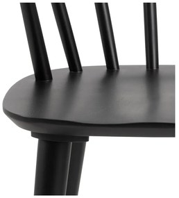 Sedia da pranzo nera Ida - Actona