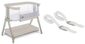 Lionelo - Culla per bambini 2in1 LUNA beige