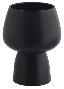 Tikamoon - Vaso in terracotta Asar da 21 cm, black
