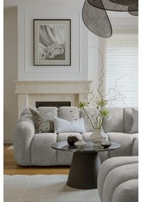 Divano angolare grigio chiaro (con penisola a sinistra/a U) Shell – Miuform