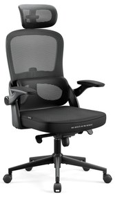 Sedia da ufficio ergonomicaDiablo V-Light: nera