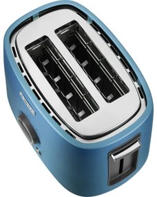 Sencor - Tostapane a due fessure con griglia riscaldante 1000 W/230 V blu
