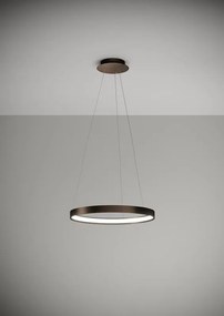 ANELLO Sforzin illuminazione Sospensione Ø55cm Bronzo Dimmer 3000K