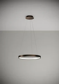 ANELLO Sforzin illuminazione Sospensione Ã˜55cm Bronzo Dimmer 3000K
