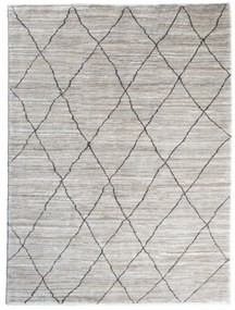 Gabbeh Tappeto 200x150 Nero (Iran) Annodato A Mano