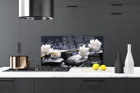 Pannello cucina paraschizzi Pietre di fiori 100x50 cm
