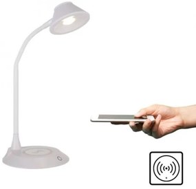 JUST LIGHT. 14414-16 - Lampada da tavolo dimmerabile a LED ricaricabile PUCKI LED/4,5W/230V bianco