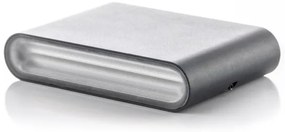 LED2 - Applique a LED da esterno FLAT 2xLED/3W/230V IP65 nero