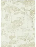 Harlequin Carta da parati Shamwari - Chalk/ Gold