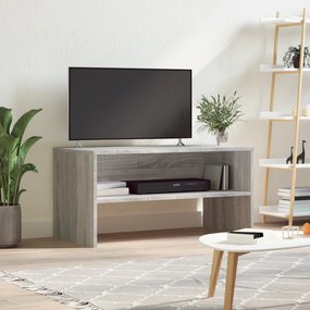 Mobile porta tv grigio sonoma 80x40x40 cm in legno multistrato