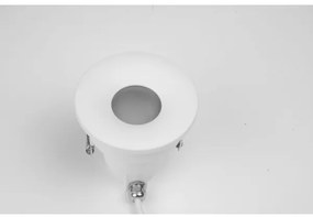 Azzardo AZ5389 - Lampada da incasso per bagno ROMOLO 1xGU10/50W/230V IP65 bianco