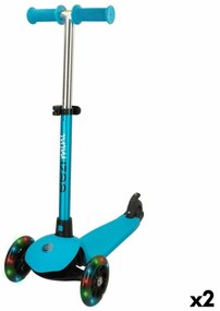 Monopattino Scooter Eezi Azzurro 2 Unità