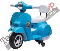 Moto Scooter Elettrico per Bambini Piaggio Mini Vespa PX Small 6V colore Celeste