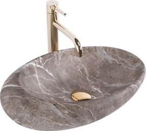 Lavabo da appoggio Rea Roxy B Stone NATURE