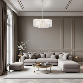 Lampada Cristal APP1779-CP 60CM Gold