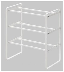 Scaffale bianco regolabile a 3 livelli Maebashi - YAMAZAKI