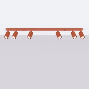 Brilagi - Faretto LED CRESTO 6xGU10/10W/230V rosso