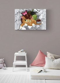 Quadro su tela – Cucciolo di leone adorabile