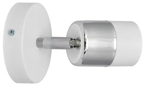 LED Luce Spot da parete a LED TUBSSON 1xGU10/4,8W/230V bianco/cromo lucido