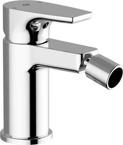 Miscelatore bidet monocomando cromo lucido con piletta automatica Zyra