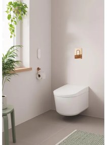 GROHE 37624DA0 - Pulsante di comando 130 × 172 mm, finitura bronzo