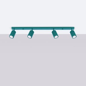 Brilagi - Faretto LED CRESTO 4xGU10/10W/230V turchese