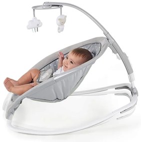Ingenuity - Altalena per bambini con melodia CUDDLE LAMB 3xLR14