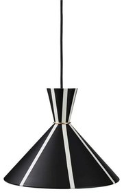 Warm Nordic - Bloom Stripe Lampada a Sospensione Black Noir/Caldo Bianco Warm Nordic