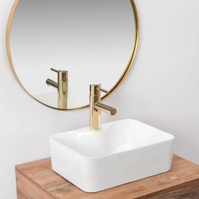 REA-U8196 - Lavabo da appoggio KELLY MINI 31x41 cm ceramica/bianco lucido