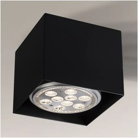 Shilo 1210 - Faretto YATOMI 1xGU10/15W/230V nero