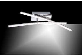 Leuchten Direkt 11270-55 - Lampadario LED da superficie SIMON 2xLED/5W/230V cromo opaco