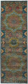 Mamluk Tappeto orientale 80x250 Grigio (Pakistan) Annodato A Mano