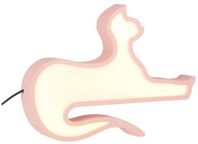 Lampada per bambini rosa Cat - Candellux Lighting