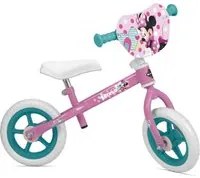 Bicicletta Pedagogica per Bambina Senza Pedali con Licenza Disney Minnie