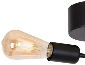 Lampadario da parete BRENDA 2xE27/60W/230V nero