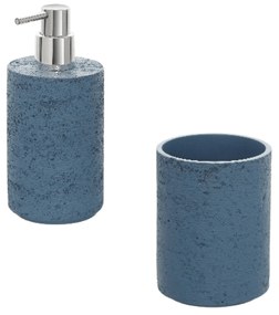 Set 2 Accessori D'Appoggio Feridras "Arizona" Blu Pastello