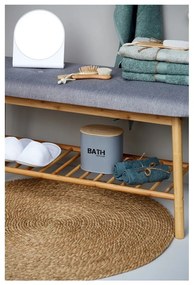 Scarpiera in bambù con panca in colore naturale Bahari - Wenko