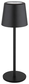 Globo 58482B-LED Lampada da tavolo ricaricabile da esterno dimmerabile VAN. 2W/5V 2200mAh IP44 nero