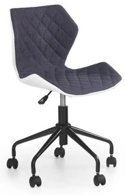 Sedia da ufficio MUNA bianca/grigia